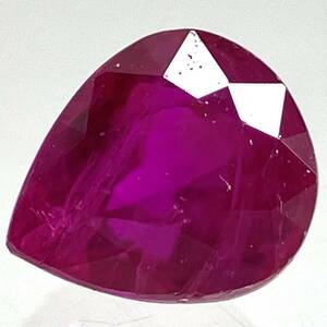 ●天然ルビー0.392ct●m 約4.3×3.7mm ルース 裸石 宝石 ジュエリー ruby jewelry