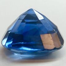 ★天然サファイア1.001ct★M 約5.6×5.0mmソーティング付 ルース 裸石 宝石 ジュエリー corundum コランダム sapphire 蒼玉_画像2