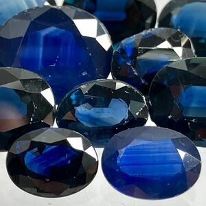 ●天然サファイア10点おまとめ●m 20ct 裸石 宝石 Sapphire sapphire サファイア コランダム 藍玉 jewelry ジュエリー ①