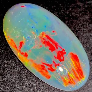 ★天然オパール2.433ct★j 16.8×9.6mm ルース 裸石 opal 宝石 ジュエリー jewerly ソーティング付