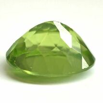 ★天然ペリドット3.081ct★m 約10.1×8.0mm ルース 裸石 宝石 ジュエリー jewelry peridot _画像2