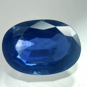 ★天然サファイア0.858ct★m 約6.7×4.6mm ルース 裸石 aquamarine 宝石 ジュエリー コランダム