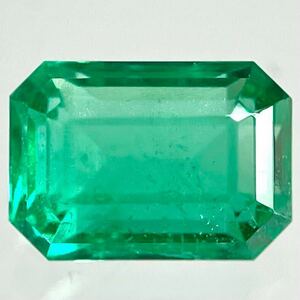●天然エメラルド0.491ct●m 約5.3×3.7mmソーティング付 ルース 裸石 宝石 ジュエリーjewerly emerald テ DE0