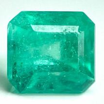 ★天然エメラルド0.631ct★m 約4.9×4.6mmソーティング付 ルース 裸石 宝石 ジュエリーjewelry emerald_画像1