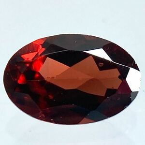 ●天然ガーネット0.570ct●j 約6.0×4.0mm ルース 裸石 garnet ソーティング付き 宝石 ジュエリー