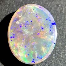 遊色効果抜群!!★天然オパール1.909ct★m 約10.1×8.1mm ルース 裸石 宝石 ジュエリー jewelry opal _画像7