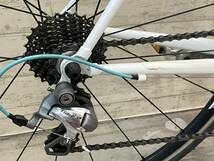 ☆ 1円スタート売り切り!! BIANCHI IMOLA TIAGRA 2014 size:51 165-175cm 2×10s ビアンキ イモラ クロモリ ロード 防犯登録抹消済み_画像9