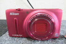 棚20.B1456 Nikon ニコン コンパクトデジタルカメラ COOLPIX S9500 メモリカード 8GB 現状品_画像2