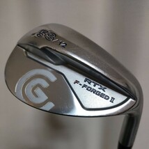 中古　クリーブランド RTX F-FORGED II 58-12/Miyazaki WG60 カーボンシャフト_画像1