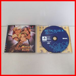 ◇動作保証品 PS プレステ METAL SLUG X メタルスラッグ X SNK エス・エヌ・ケイ 箱説付【PP