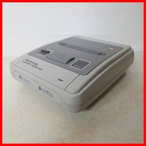 動作品 SFC スーファミ 本体 SHVC-001 箱付 + クロノ・トリガー 等 ソフト3本 セット Nintendo 任天堂【20の画像5