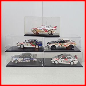 * construction settled * made goods * damage great number have Manufacturers unknown 1/24 Mitsubishi Lancer Evolution IV 1997 ACROPOLIS etc. total 5 pcs. set plastic model present condition goods [40