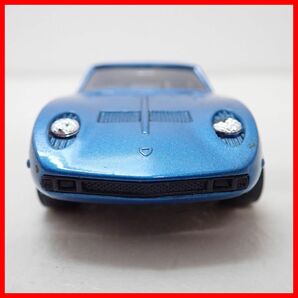 ☆ダイヤペット G-56 ランボルギーニ ミウラ No.119-01403 (No.009-01403) ブルー LAMBORGHINI MIURA Diapet YONEZAWA TOYS【10の画像4