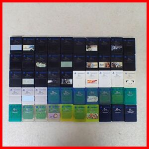 PS2 PlayStation 2 карта памяти черный / прозрачный цвет совместно 50 листов много комплект Sony SONY[10