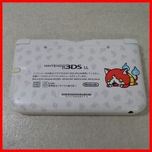 動作品 ニンテンドー3DSLL 妖怪ウォッチ ジバニャンパック 本体 SPR-001 + ACアダプタ Nintendo 任天堂【10_画像3