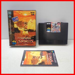 * гарантия работы товар NG Neo geo ROM SAMURAI SPIRITS Samurai Spirits SNKes*en* Kei коробка мнение есть [10