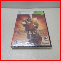 ソフト未開封 XBOX360 FABLE III フェイブル III LIMITED EDITION Microsoft マイクロソフト【10_画像2