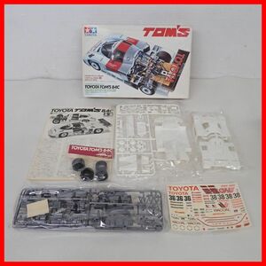 * не собран Tamiya 1/24 Toyota * TOM`S 84C спорт машина серии No.53 KIT No.2453 TOYOTA TOM*S 84C пластиковая модель пластиковая модель TAMIYA[10