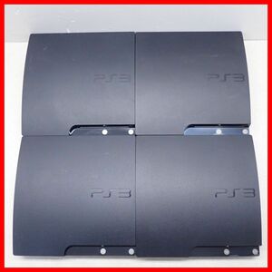 PS3 プレステ3 本体のみ CECH-2000A 2台/2100B 1台/2500B 1台 チャコール・ブラック まとめて4台セット SONY ソニー HDDなし ジャンク【40