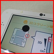 Newニンテンドー3DSLL 本体 RED-001 パールホワイト Nintendo 任天堂 箱説付 ジャンク【10_画像7