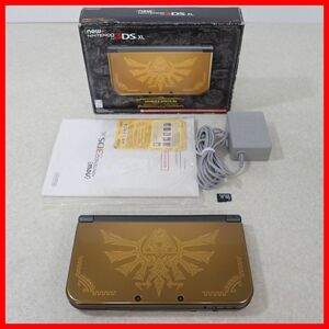 1 jpy ~ operation goods New Nintendo 3DSXL high laru edition HYRULE EDITION body RED-001 RED-S-USZ-C1 Nintendo nintendo box opinion attaching [10