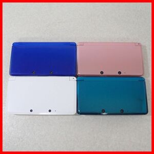 1 jpy ~ operation goods Nintendo 3DS body CTR-001 pure white / cobalt blue / Misty pink / aqua blue together 4 pcs. set Nintendo[10