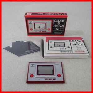 * unused GAME&WATCH BALL Game & Watch ball Club Nintendo reprint RGW-001 body box opinion attaching Nintendo nintendo club.nintendo[PP