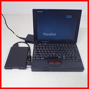 ☆IBM ノートパソコン ThinkPad TYPE 2606 HDD欠品 アイ・ビー・エム 通電のみ確認【20