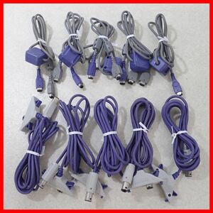 GC GBA Game Cube GBA cable DOL-011/ Game Boy Advance exclusive use communication cable AGB-005 together 10ps.@ large amount set Nintendo[10