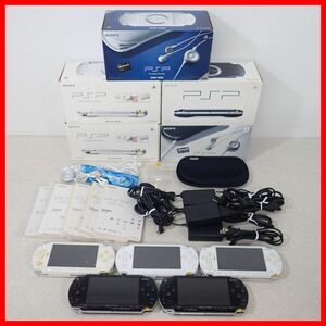 PSP PlayStation * portable body PSP-1000 together 5 pcs. set Sony SONY box opinion attaching [20
