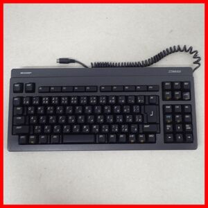 *SHARP peripherals X68000compact keyboard DSETK0025CE01 (CMA-600NO) X68 sharp corporation with defect goods [20