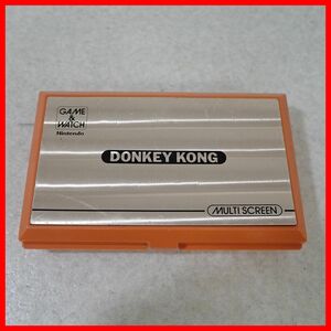 ☆GAME&WATCH MULTI SCREEN ゲーム＆ウオッチ ドンキーコング DONKEY KONG 本体 DK-52 Nintendo 任天堂 ジャンク【PP