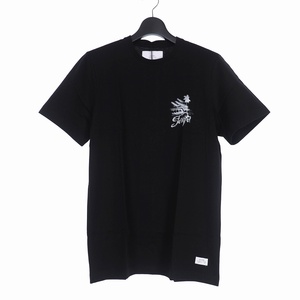 未使用品 スタンプド STAMPD Boardwalk Tee Tシャツ カットソー 半袖 S 黒ブラック SLA-M1857TE メンズ