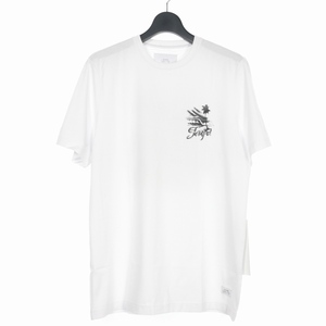 未使用品 スタンプド STAMPD BoardWalk Tee プリント Tシャツ カットソー 半袖 M ホワイト 白 SLA-M1857TE メンズ