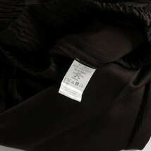 未使用品 スタジオニコルソン STUDIO NICHOLSON 22AW ELASTICATED WAIST WIDE LEG PANTS ワイド パンツ 1 ココア SNW-668 レディース_画像7