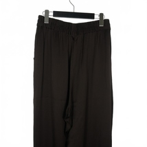 未使用品 スタジオニコルソン STUDIO NICHOLSON 22AW ELASTICATED WAIST WIDE LEG PANTS ワイド パンツ 1 ココア SNW-668 レディース_画像5