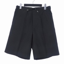 未使用品 オーエーエムシー OAMC 24SS Sport Pants BASE SHORT ショートパンツ ベース ショーツ イージー パンツ XS ブラック 24E28OAU81_画像1