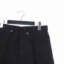 未使用品 オーエーエムシー OAMC 24SS Sport Pants BASE SHORT ショートパンツ ベース ショーツ イージー パンツ S ブラック 24E28OAU81_画像3