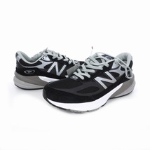 未使用品 ニューバランス NEW BALANCE アメリカ製 USA製 M990V6 スニーカー US9.5 27.5cm 黒 ブラック M990BK6 メンズ_画像1