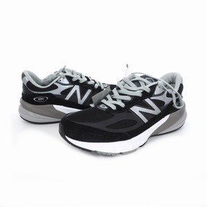 未使用品 ニューバランス NEW BALANCE アメリカ製 USA製 M990V6 スニーカー US9.5 27.5cm 黒 ブラック M990BK6 メンズ