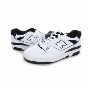 未使用品 ニューバランス NEW BALANCE 550 スニーカー US9 27cm ホワイト ブラック BB550HA1 メンズ