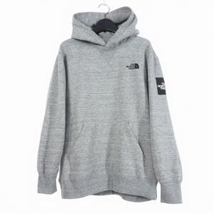 ザノースフェイス THE NORTH FACE Square Logo Hoodie スクエア ロゴ フーディー スウェット M グレー NT61835 メンズ