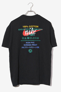 NIKE ナイキ AS M NSW SS TEE ニュー ショートスリーブ Tシャツ コットン プリント クルーネック カットソー M BLACK ブラック DA1490-010