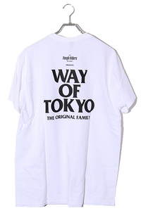 RATS ラッツ SIZE:L WAY OF TOKYO SS TEE ロゴ 半袖Tシャツ WHITE ホワイト /◆ メンズ