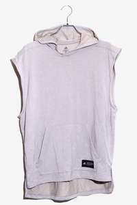 adidas アディダス TKO Sleeveless Hooded Tee ノースリーブ フーディ― Tシャツ XL MGH SOLID GREY ミディアムグレーヘザーソリッドグレー