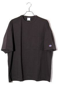 未使用品 2024SS チャンピオン ビームス ミンナノ SIZE:M 別注 ポケット Tシャツ CHARCOAL GRAY チャコールグレー 11-04-0517-411 /● メン