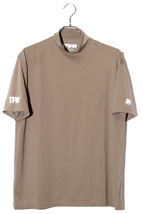 TFW49 ティーエフダブリュー49 SIZE:L MOCK-NECK-T 半袖 モックネックTシャツ KHAKI カーキ T102210014 /◆ メンズ_画像1