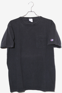 CHAMPION チャンピオン Heavy Weight T shirts T1011 ヘビーウェイト Tシャツ USA製 コットン クルーネック 半袖 カットソー M NAVY ネイビ