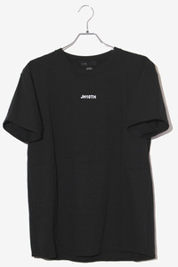 junhashimoto ジュンハシモト CREW NECK PRINT TEE JH10TH クルーネック プリント Tシャツ コットン 半袖 カットソー BLACK ブラック /◆