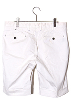 PT BERMUDA ピーティーバミューダ GARMENT DYED ガーメントダイ加工 コットン ショートパンツ 48 WHITE ホワイト /◆ メンズ_画像2